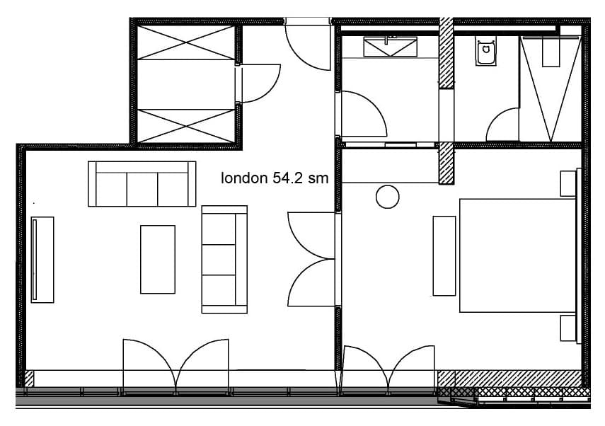 London Suite Floor Plan