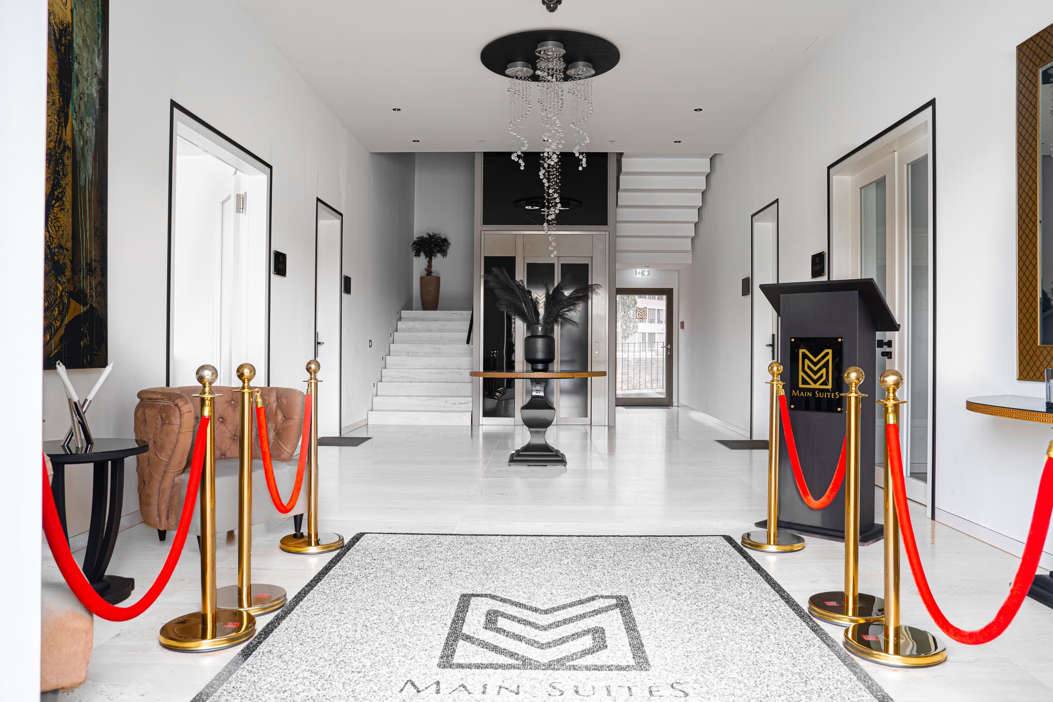 Entrance area of Main Suites Hotel - Image 1