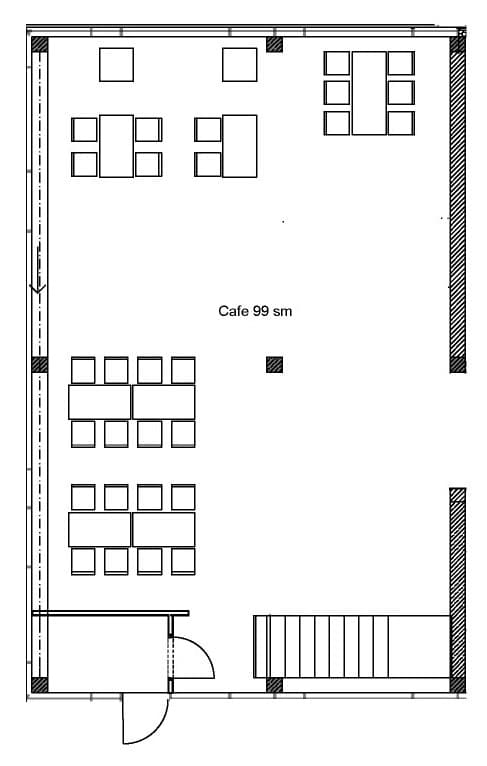 Café Floor Plan